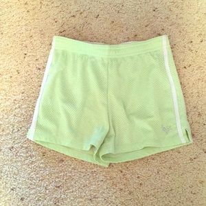 Green shorts